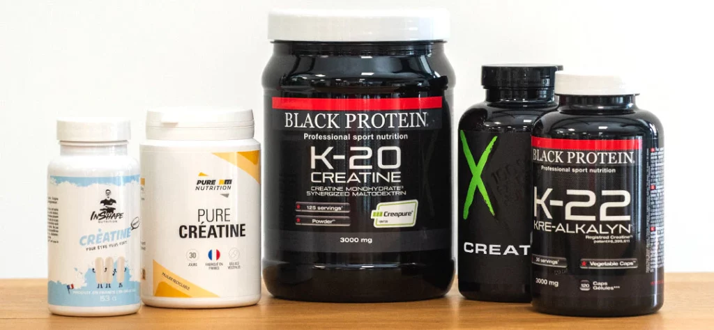meilleur creatine comparatif